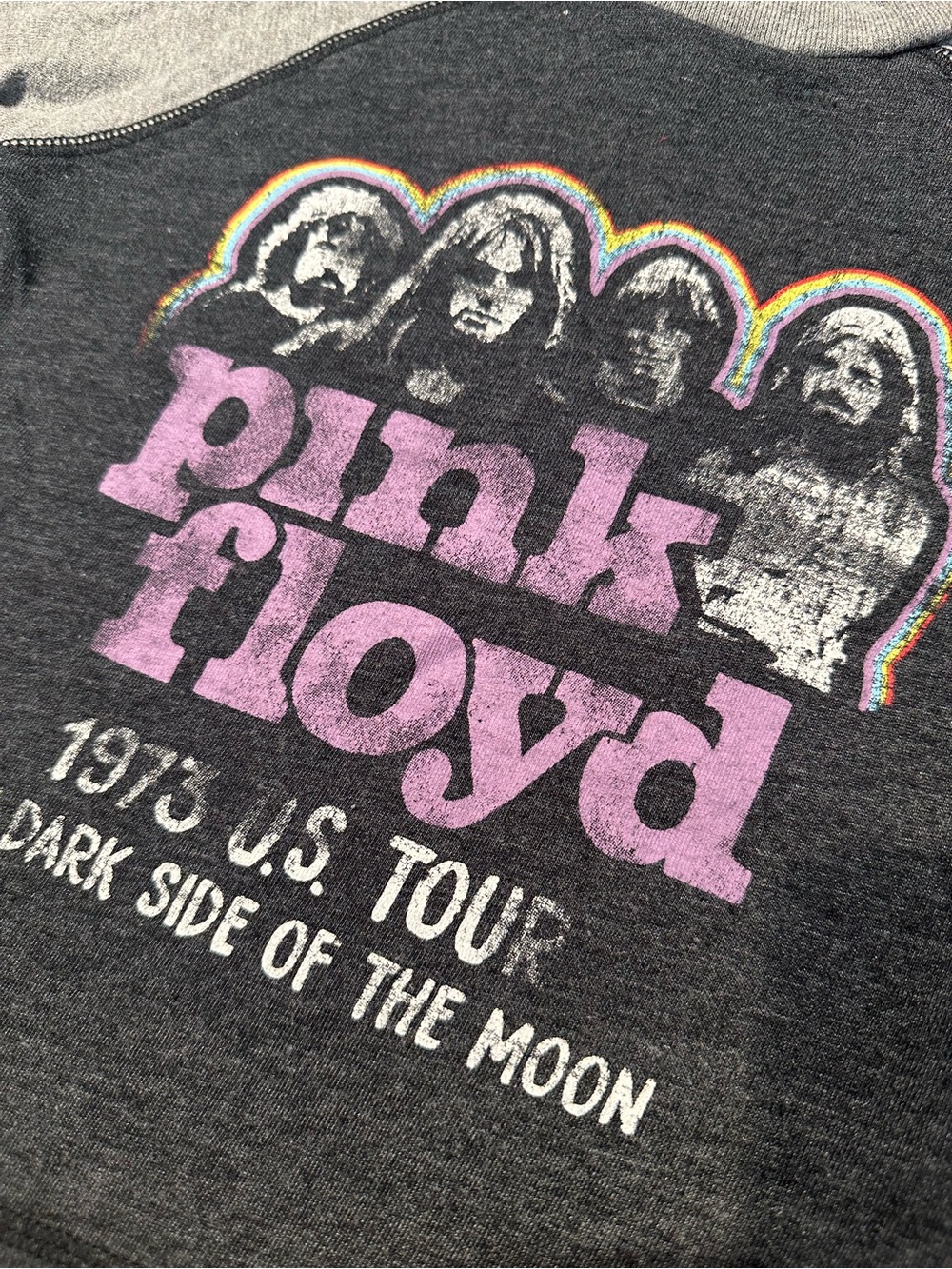 Toddler Pink Floyd Band Raglan Tee - Picture 3 of 5